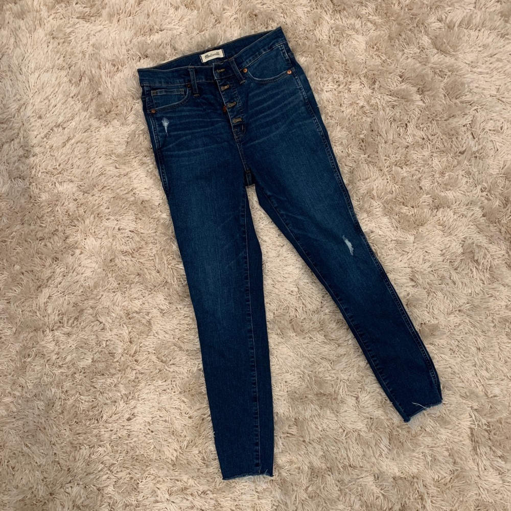 High Rise Skinny Madewell Jeans